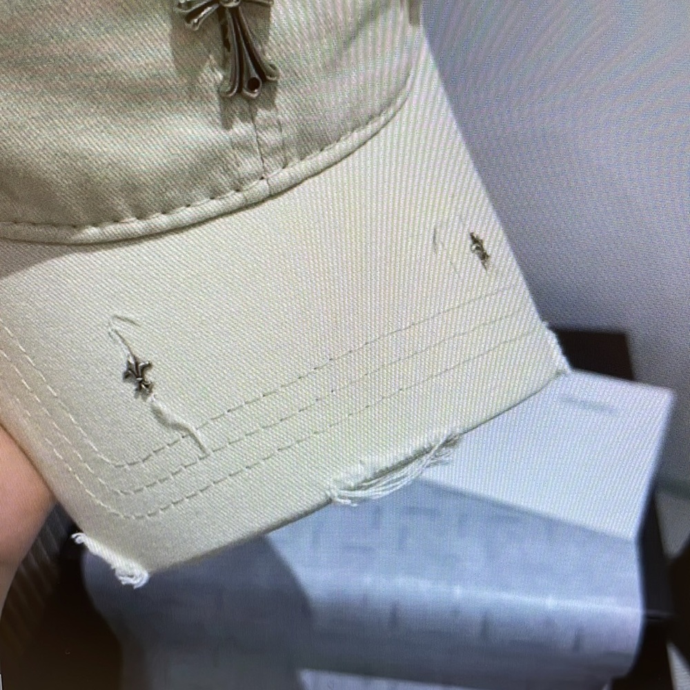 Chrome hearts white Baseball cap - Picture 3 of 7